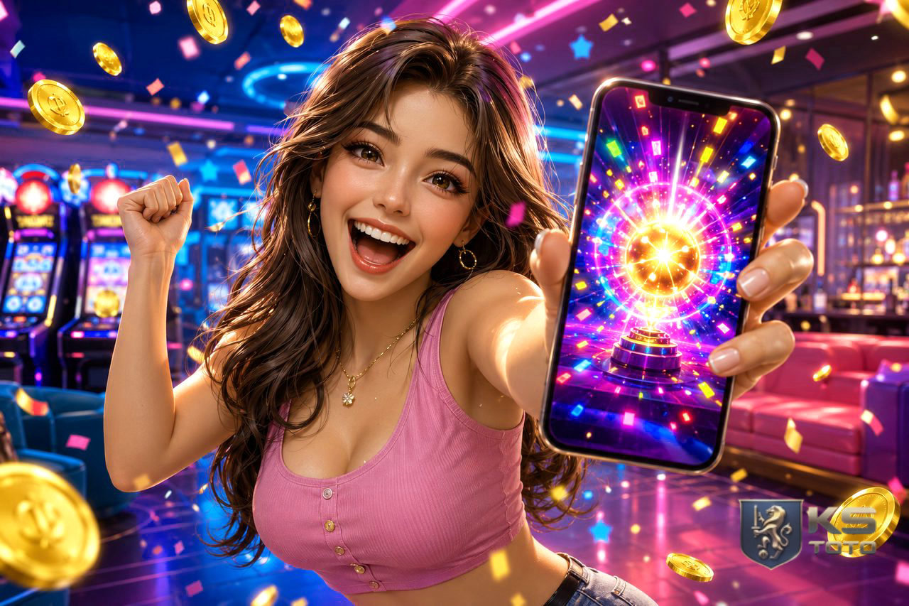 kstoto daftar untuk main arcade game KSTOTO - bola togel berputar angka berkilau
